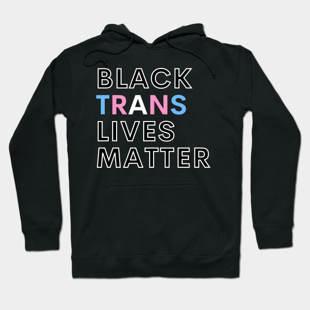 Black trans lives matter Hoodie by surly space squid